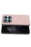 Mey İthalat®   Redmi Note 15 4G Bright Simli Kapak - Pembe