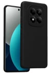 Mey İthalat®   Redmi Note 15 4G Nano içi Kadife Silikon - Siyah