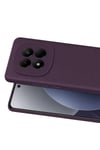 Mey İthalat®   Redmi Note 15 Pro 4G First Silikon - Mürdüm