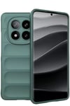 Mey İthalat®   Redmi Note 15 Pro 4G Optimum Silikon - Koyu Yeşil