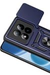 Mey İthalat®   Redmi Note 15 Pro 5G Pars Lens Yüzüklü Silikon - Lacivert
