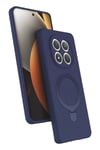 Mey İthalat®   Redmi Note 15 Pro 5G Regal Magsafe Standlı Kapak - Lacivert