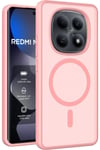 Mey İthalat®   Redmi Note 15 Pro Plus 5G Jota Magsafe Kapak - Pudra