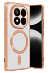 Mey İthalat®   Redmi Note 15 Pro Plus 5G Kross Magneticsafe Kapak - Rose