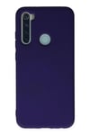 Mey İthalat®   Redmi Note 8 Kılıf Nano içi Kadife Silikon - Mor