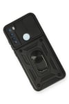 Mey İthalat®   Redmi Note 8 Kılıf Pars Lens Yüzüklü Silikon - Siyah