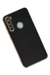 Mey İthalat®   Redmi Note 8 Kılıf Volet Silikon - Siyah