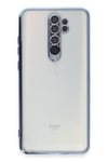Mey İthalat®   Redmi Note 8 Pro Kılıf  Lensli Silikon - Açık Mavi