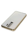 Mey İthalat®   Redmi Note 8 Pro Kılıf  Lensli Silikon - Gold