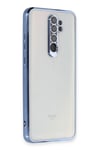 Mey İthalat®   Redmi Note 8 Pro Kılıf  Lensli Silikon - Açık Mavi