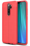 Mey İthalat®   Redmi Note 8 Pro Kılıf Auto Focus Kapak - Kırmızı