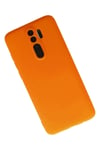 Mey İthalat®   Redmi Note 8 Pro Kılıf First Silikon - Turuncu