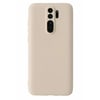 Mey İthalat®   Redmi Note 8 Pro Kılıf First Silikon - Krem