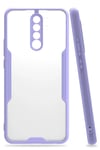 Mey İthalat®   Redmi Note 8 Pro Kılıf Platin Silikon - Lila