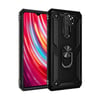 Mey İthalat®   Redmi Note 8 Pro Kılıf Sofya Yüzüklü Silikon Kapak - Siyah