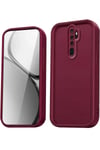 Mey İthalat®   Redmi Note 8 Pro Kılıf Viera Silikon - Bordo