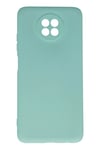 Mey İthalat®   Redmi Note 9 5G Kılıf Nano içi Kadife Silikon - Turkuaz