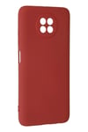 Mey İthalat®   Redmi Note 9 5G Kılıf Nano içi Kadife Silikon - Kiremit
