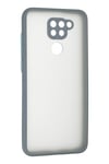 Mey İthalat®   Redmi Note 9 Kılıf Montreal Silikon Kapak - Gri