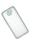 Mey İthalat®   Redmi Note 9 Kılıf Montreal Silikon Kapak - Turkuaz