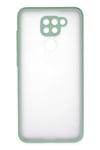 Mey İthalat®   Redmi Note 9 Kılıf Montreal Silikon Kapak - Turkuaz