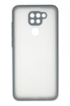 Mey İthalat®   Redmi Note 9 Kılıf Montreal Silikon Kapak - Gri