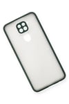 Mey İthalat®   Redmi Note 9 Kılıf Montreal Silikon Kapak - Yeşil