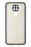 Mey İthalat®   Redmi Note 9 Kılıf Montreal Silikon Kapak - Lacivert
