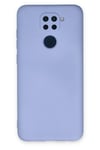 Mey İthalat®   Redmi Note 9 Kılıf Nano içi Kadife Silikon - Lila