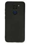 Mey İthalat®   Redmi Note 9 Kılıf Nano içi Kadife Silikon - Siyah