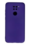 Mey İthalat®   Redmi Note 9 Kılıf Nano içi Kadife Silikon - Mor