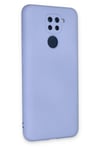 Mey İthalat®   Redmi Note 9 Kılıf Nano içi Kadife Silikon - Lila