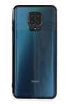 Mey İthalat®   Redmi Note 9 Pro Kılıf  Lensli Silikon - Siyah