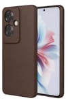 Mey İthalat®   Reno 11F Kılıf First Silikon - Kahverengi
