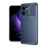 Mey İthalat®   Reno 13F Kılıf Auto Focus Karbon Kapak - Lacivert