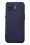 Mey İthalat®   Reno 4 Lite Kılıf Nano içi Kadife Silikon - Lacivert