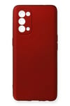 Mey İthalat®   Reno 5 Kılıf First Silikon - Bordo