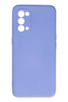Mey İthalat®   Reno 5 Kılıf Nano içi Kadife Silikon - Lila