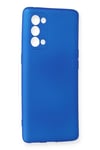 Mey İthalat®   Reno 5 Pro Kılıf First Silikon - Mavi