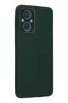 Mey İthalat®   Reno 7 Lite Kılıf Lansman Glass Kapak - Koyu Yeşil