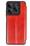 Mey İthalat®  General Mobile Era 30 Kılıf Flip Cover - Kırmızı