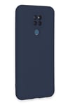 Mey İthalat®  General Mobile GM 20 Kılıf Nano içi Kadife Silikon - Lacivert