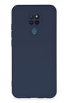 Mey İthalat®  General Mobile GM 20 Kılıf Nano içi Kadife Silikon - Lacivert