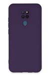 Mey İthalat®  General Mobile GM 20 Kılıf Nano içi Kadife Silikon - Mor