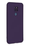 Mey İthalat®  General Mobile GM 20 Kılıf Nano içi Kadife Silikon - Mor
