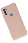 Mey İthalat®  General Mobile GM 21 Plus Kılıf Nano içi Kadife Silikon - Pudra