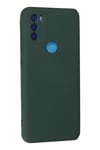 Mey İthalat®  General Mobile GM 21 Plus Kılıf Nano içi Kadife Silikon - Koyu Yeşil
