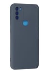 Mey İthalat®  General Mobile GM 21 Plus Kılıf Nano içi Kadife Silikon - Gri