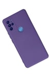 Mey İthalat®  General Mobile GM 21 Pro Kılıf Nano içi Kadife Silikon - Mor