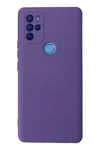 Mey İthalat®  General Mobile GM 21 Pro Kılıf Nano içi Kadife Silikon - Mor